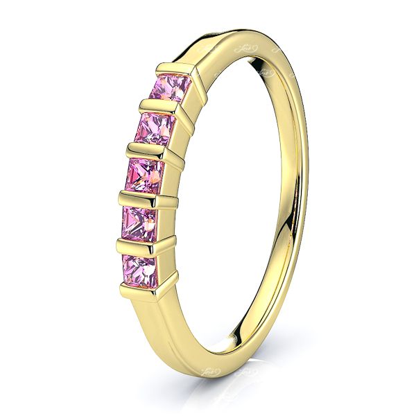 Yellow Pink Sapphire