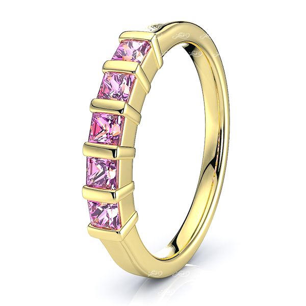 Yellow Pink Sapphire