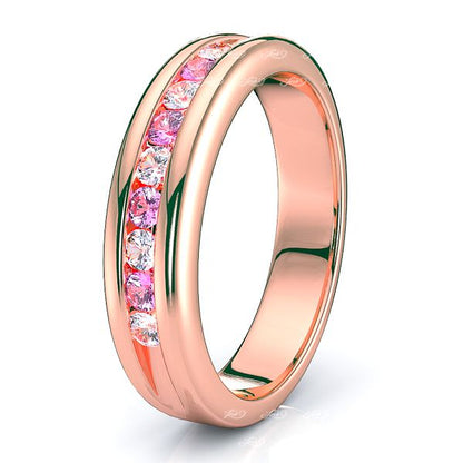 Rose Diamond and Pink Sapphire