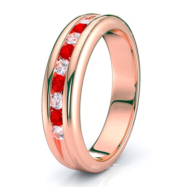 Rose Diamond and Ruby