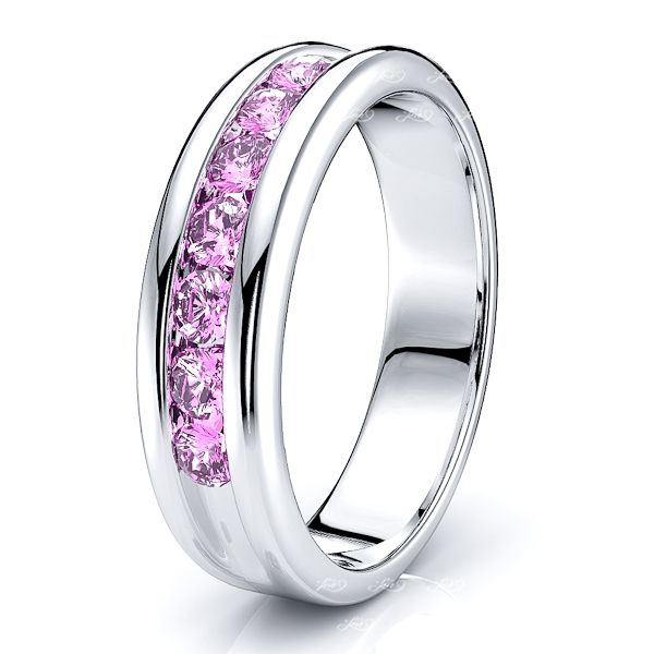 White Pink Sapphire