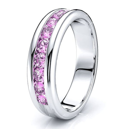 White Pink Sapphire