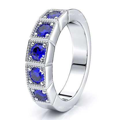 White Blue Sapphire