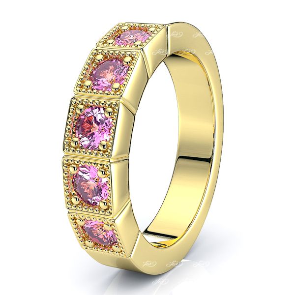 Yellow Pink Sapphire