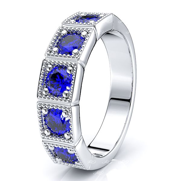 White Blue Sapphire