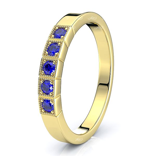 Yellow Blue Sapphire