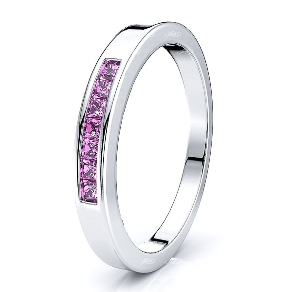 White Pink Sapphire