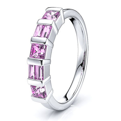 White Pink Sapphire