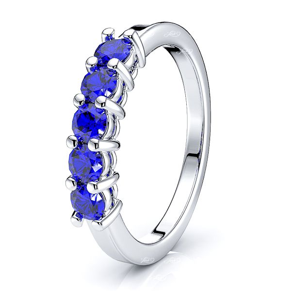 White Blue Sapphire
