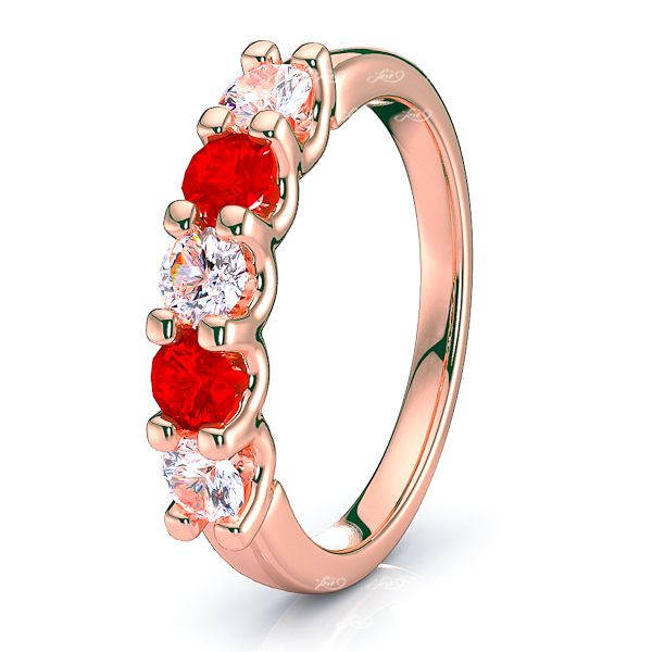 Rose Diamond and Ruby