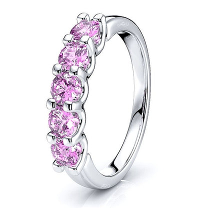 White Pink Sapphire