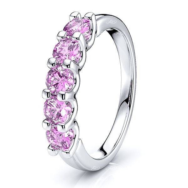 White Pink Sapphire