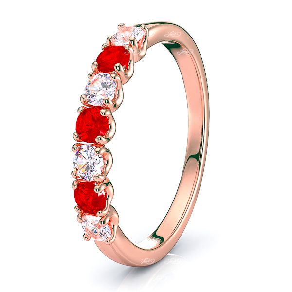 Rose Diamond and Ruby