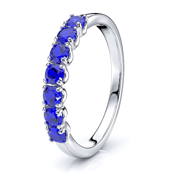 White Blue Sapphire