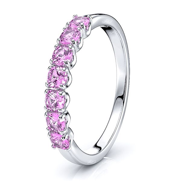 White Pink Sapphire