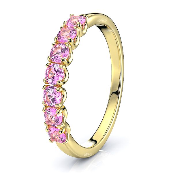 Yellow Pink Sapphire