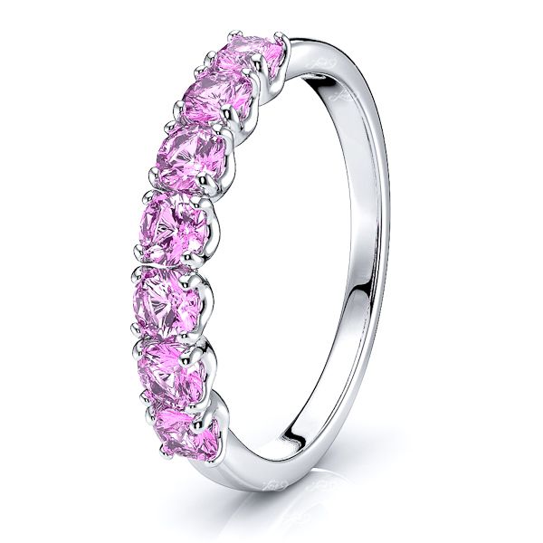White Pink Sapphire
