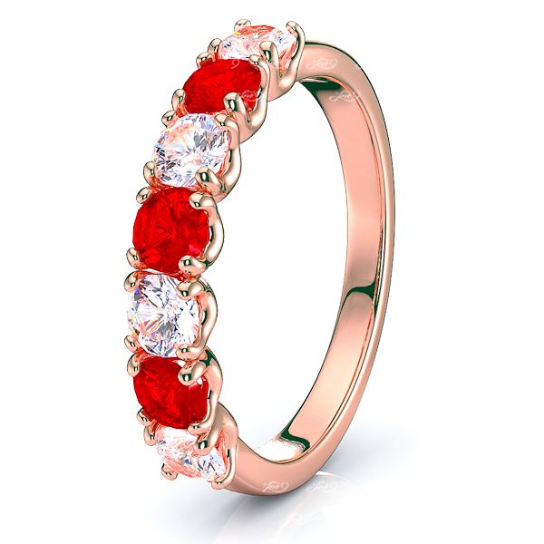 Rose Diamond and Ruby
