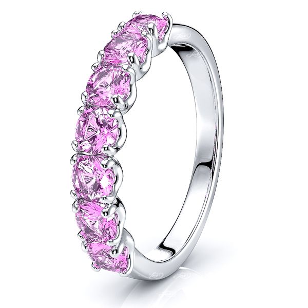 White Pink Sapphire