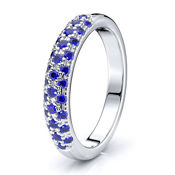 White Blue Sapphire