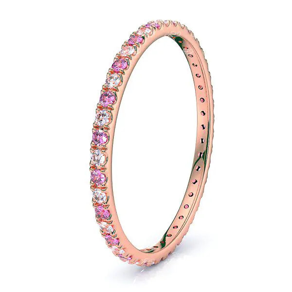 Rose Diamond and Pink Sapphire