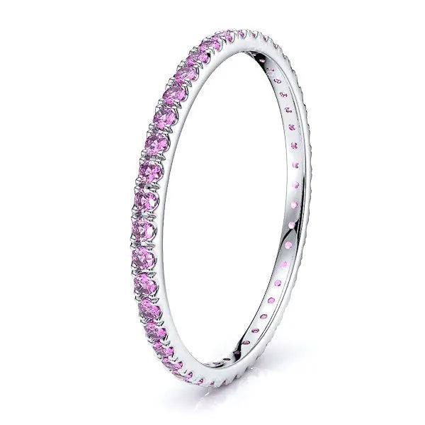 White Pink Sapphire