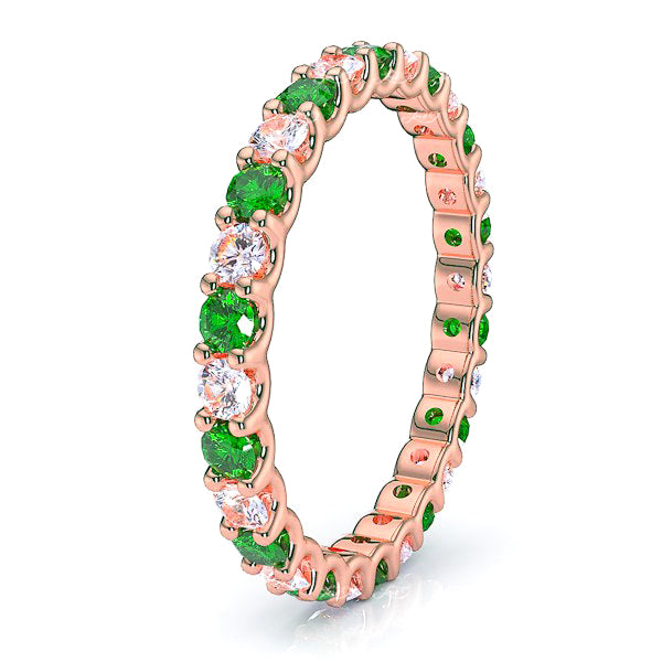 Rose Diamond and Emerald