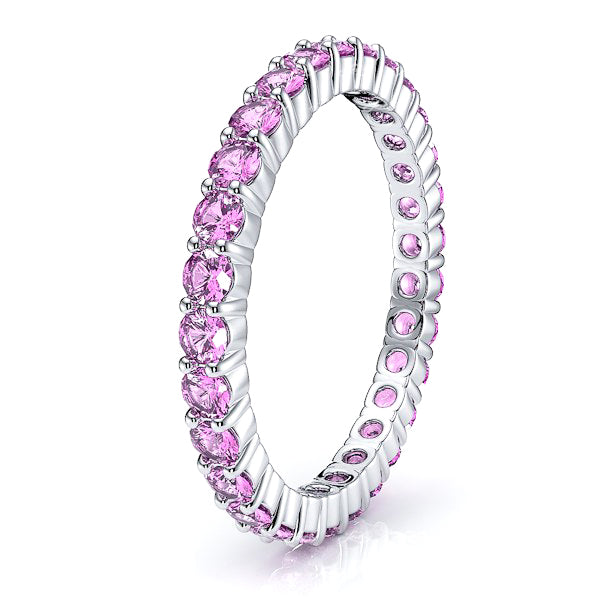 White Pink Sapphire
