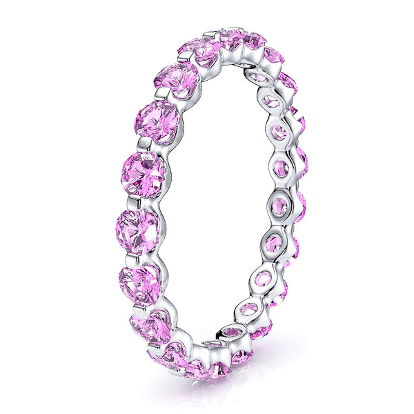 White Pink Sapphire