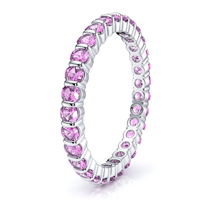 White Pink Sapphire