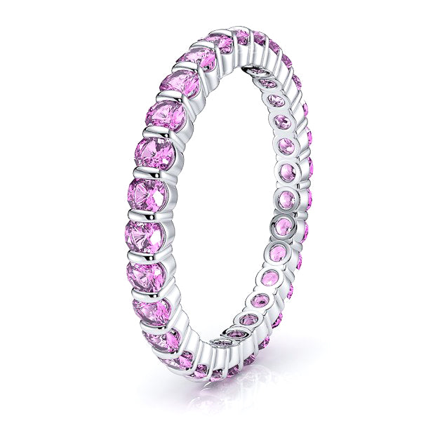 White Pink Sapphire