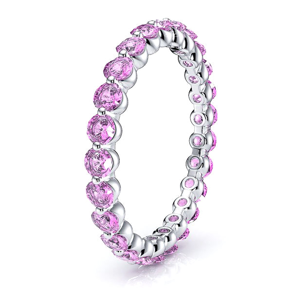 White Pink Sapphire