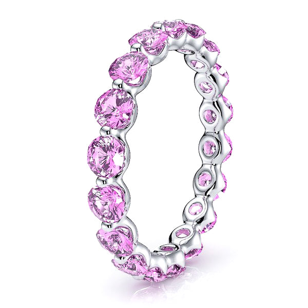 White Pink Sapphire