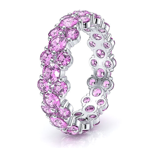 White Pink Sapphire