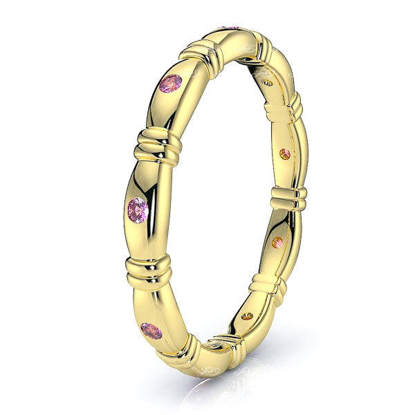 Yellow Pink Sapphire