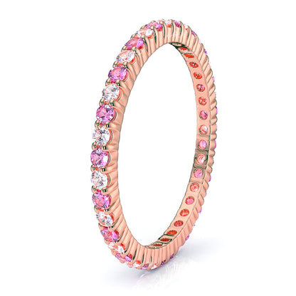 Rose Diamond and Pink Sapphire