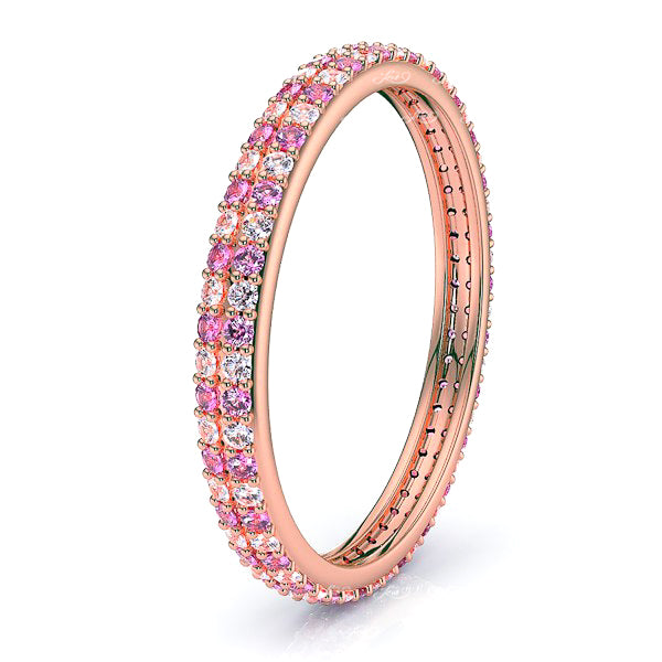 Rose Diamond and Pink Sapphire