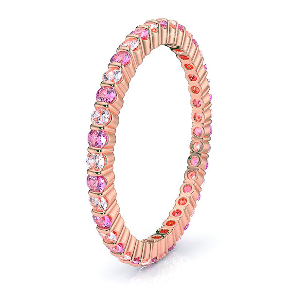 Rose Diamond and Pink Sapphire