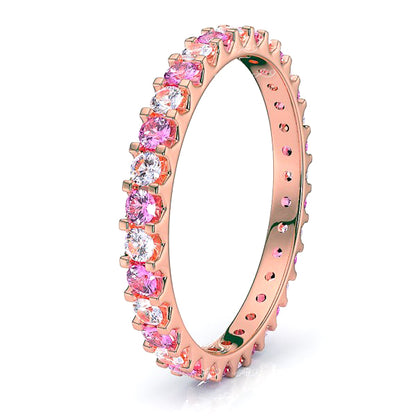 Rose Diamond and Pink Sapphire