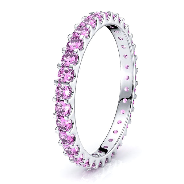 White Pink Sapphire