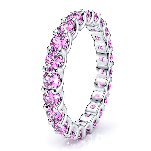 White Pink Sapphire