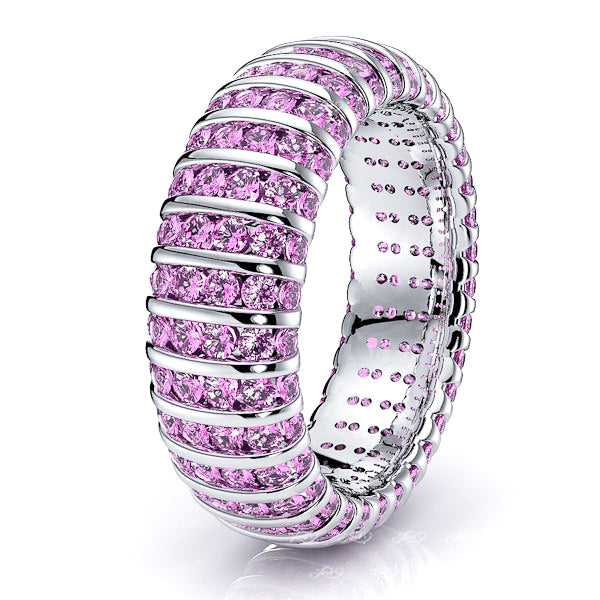 White Pink Sapphire