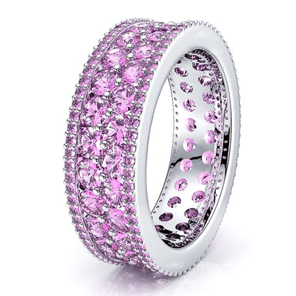 White Pink Sapphire