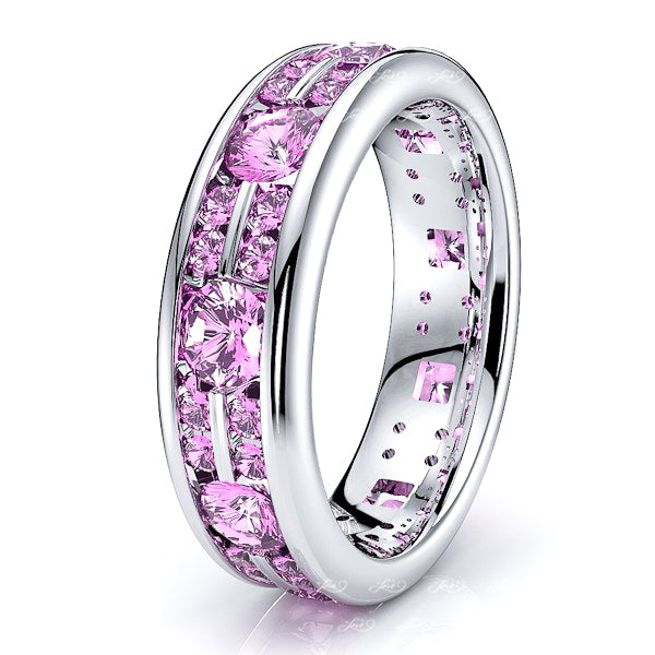 White Pink Sapphire