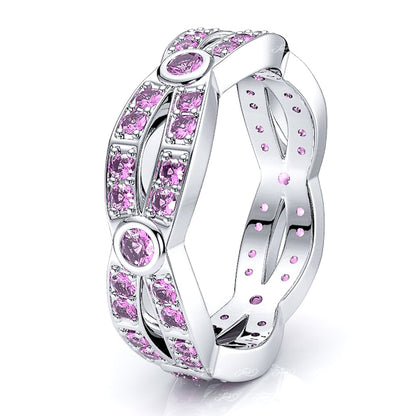 White Pink Sapphire