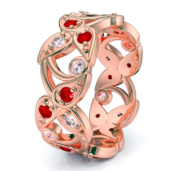 Rose Diamond and Ruby