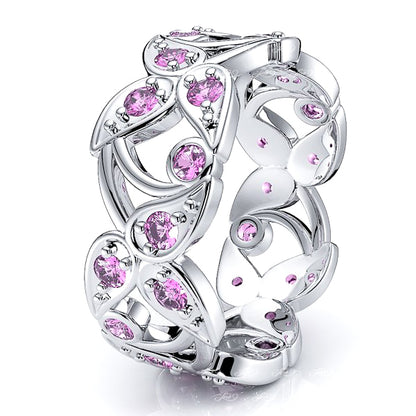 White Pink Sapphire
