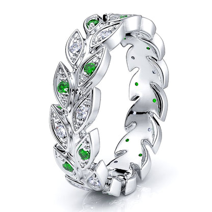 White Diamond and Emerald