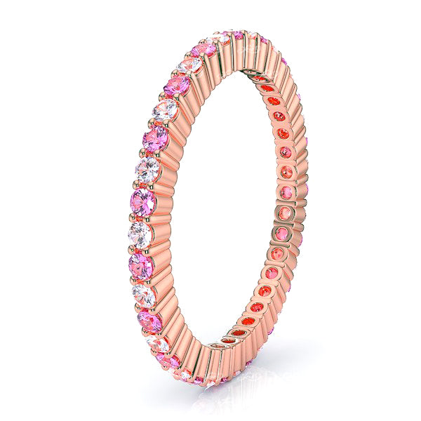 Rose Diamond and Pink Sapphire