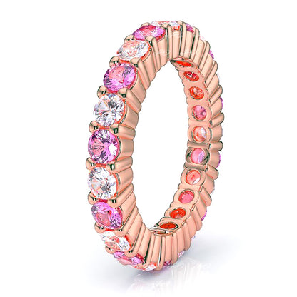 Rose Diamond and Pink Sapphire